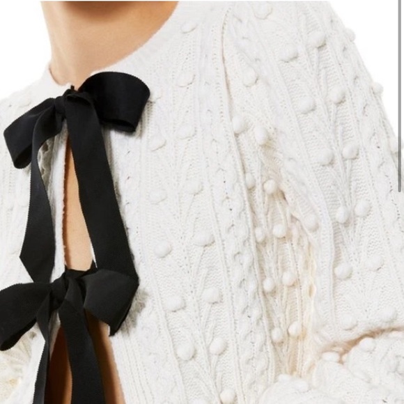Alice + Olivia Bow Sweater - Picture 3 of 5